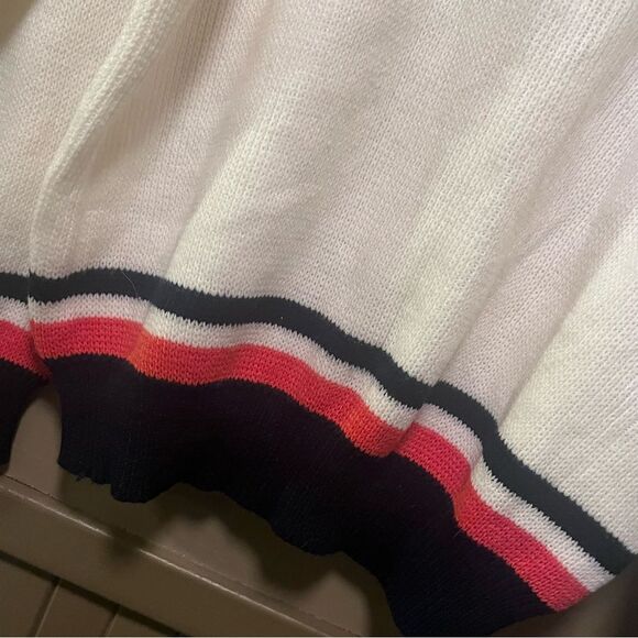 Vintage Starter Detroit Tigers Patch V-Neck Varsity Acrylic Sweater - Picture 6 of 9